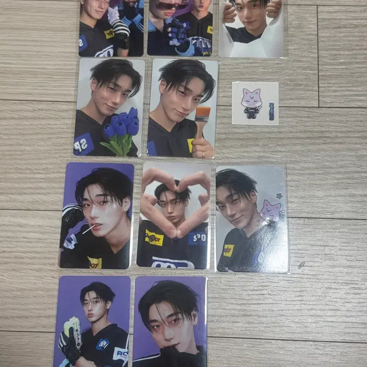 [BUNJANG] ATEEZ Aniteez in Color Pop-up Event Photocard San Mingi Choi San / 에이티즈 애니티즈인컬러 팝업 1주차 2주차 입장포카 산민기 산 최산 산덕