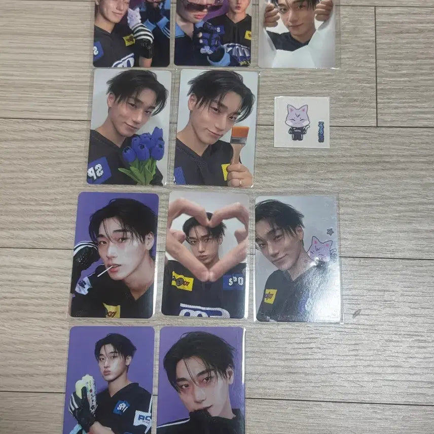 [BUNJANG] ATEEZ Aniteez in Color Pop-up Event Photocard San Mingi Choi San / 에이티즈 애니티즈인컬러 팝업 1주차 2주차 입장포카 산민기 산 최산 산덕