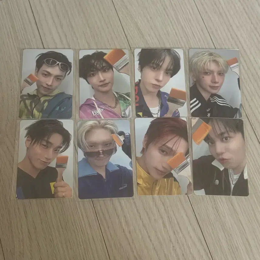 [BUNJANG] ATEEZ Aniteez in Color Popup Photocard Set / 에이티즈 애니티즈인컬러 팝업 5만 특전 랜덤 포카 트레카 세트