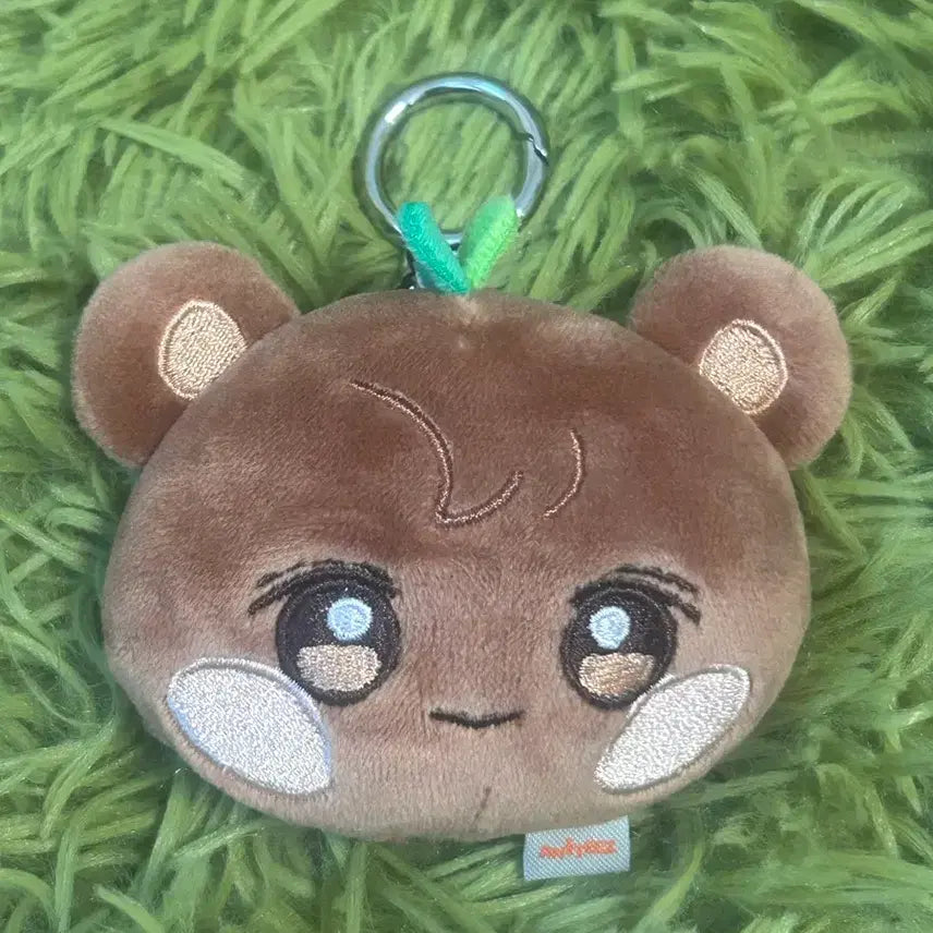[BUNJANG] ATEEZ JONGHO BBear Face Keyring / 에이티즈 쫑베어 페이스 키링