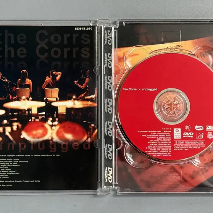 [BUNJANG] The Corrs Unplugged DVD / 더 코어스 언플러그드 DVD