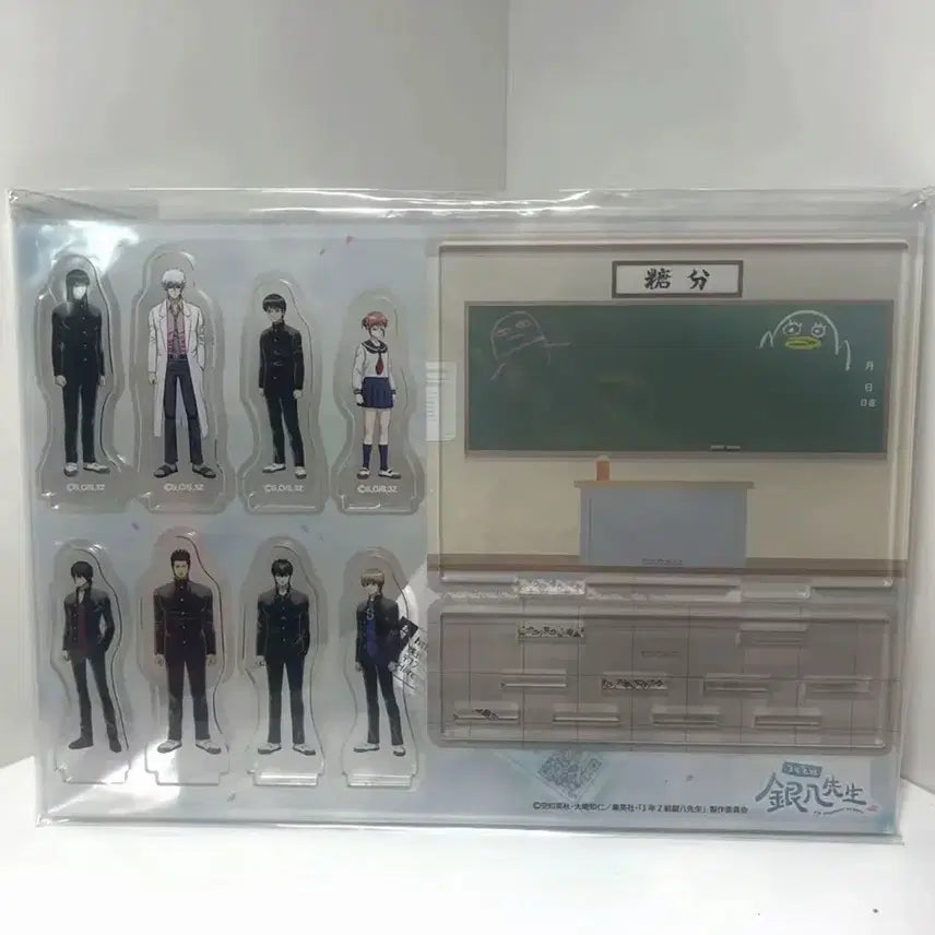 [BUNJANG] Gintama 3Z Group Acrylic Diorama / 은혼 삼젯 단체 아크릴 디오라마
