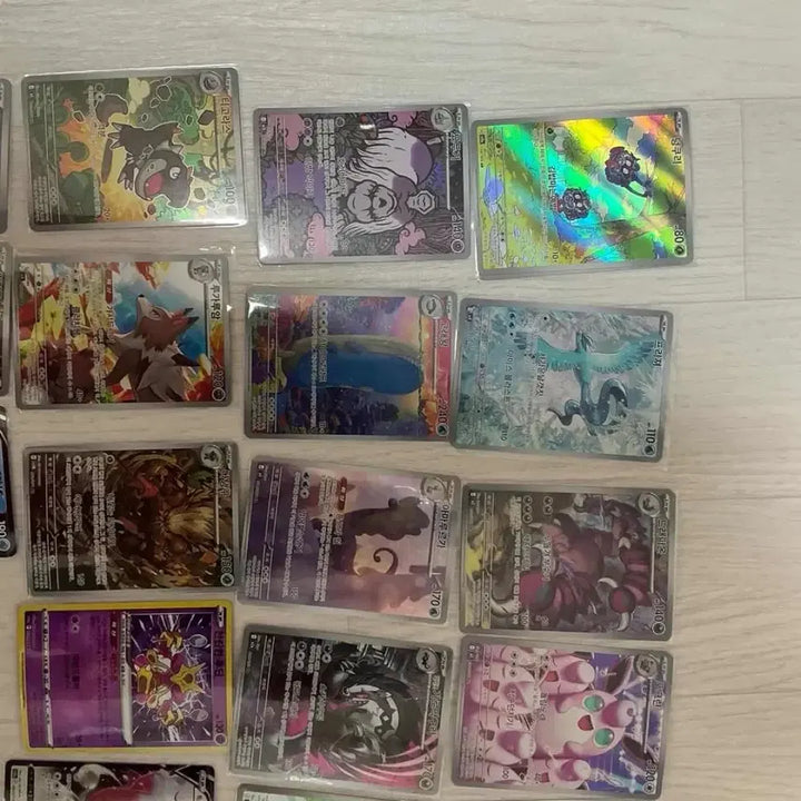 [BUNJANG] Pokemon Cards AR, CHR, SR, RR Bundle - 64 Cards / 포켓몬카드 ar,chr,sr,rr 일괄 64장