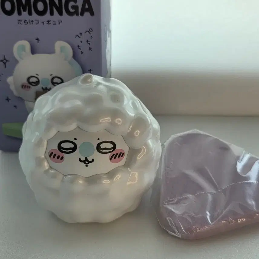 [BUNJANG] Chiikawa Momonga Figure (Bubble Momonga) / 치이카와 모몽가 다라케 모몽가 투성이 피규어 거품몽가 새상품