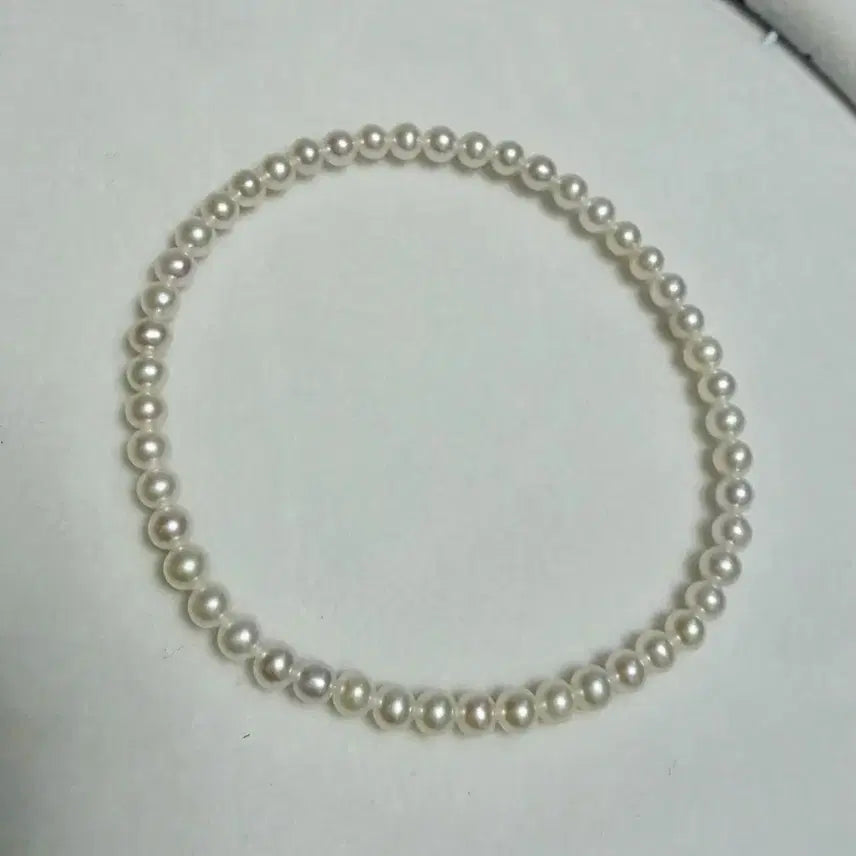 [SOLD OUT] 새상품) 담수진주 3mm+ 팔찌 고무줄 프리사이즈