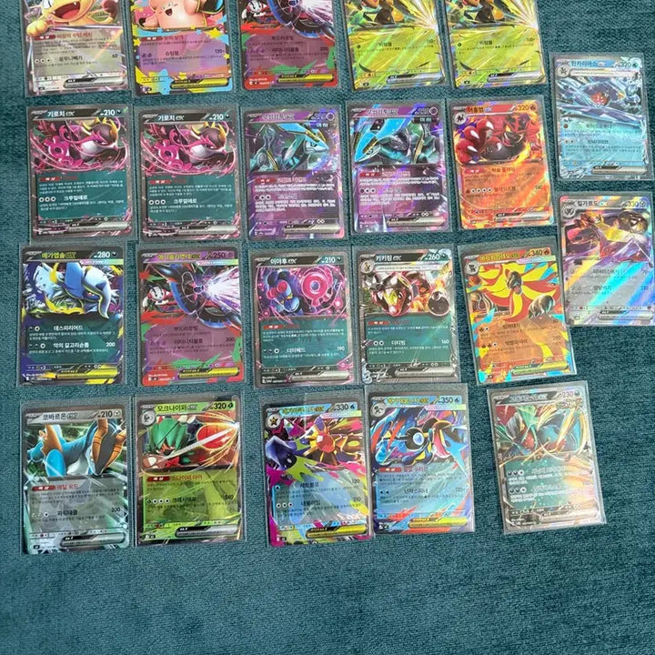 [BUNJANG] Pokemon Card RR Bundle Set - Meowth, Greedent, etc. / 포켓몬카드 RR 일괄/ 나옹, 매가개굴닌자 등