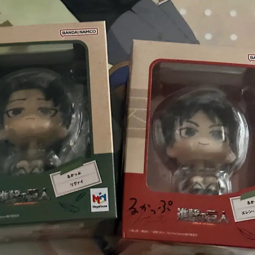 [BUNJANG] Attack on Titan Lookup Set Levi Eren / (미개봉) 진격의 거인 룩업 세트 리바이 에렌