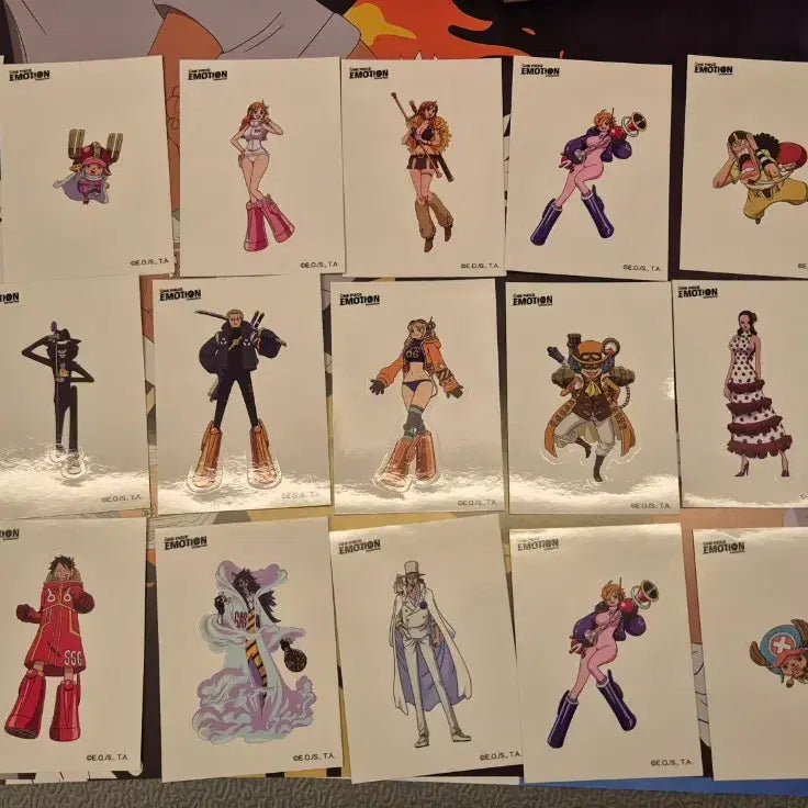[BUNJANG] One Piece Emotion Sticker Pack / 원피스 이모션 스티커 팩 교환,판매합니다 루피,조로등