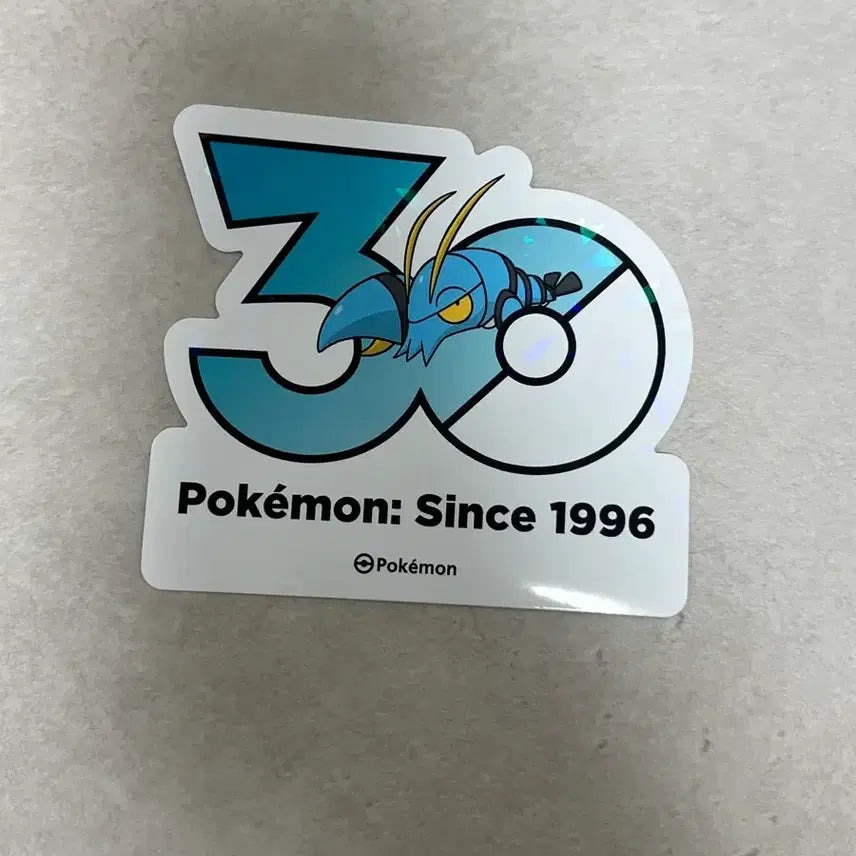 [BUNJANG] Blosto Pokemon 30th Anniversary Sticker / 블로스터 포켓몬 30주년 스티커 올리브영
