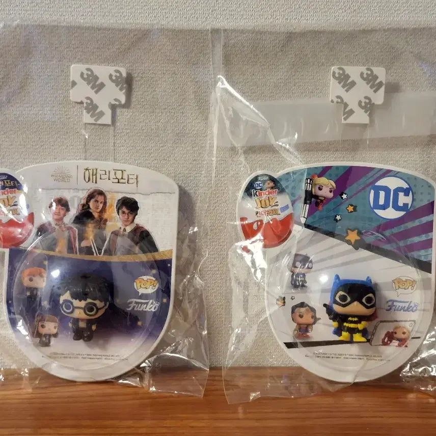 [BUNJANG] Kinder Joy Harry Potter Harry &amp; DC Batgirl Figure Toy Set / 킨더조이) 해리포터 해리 &amp; DC 배트걸 피규어 장난감
