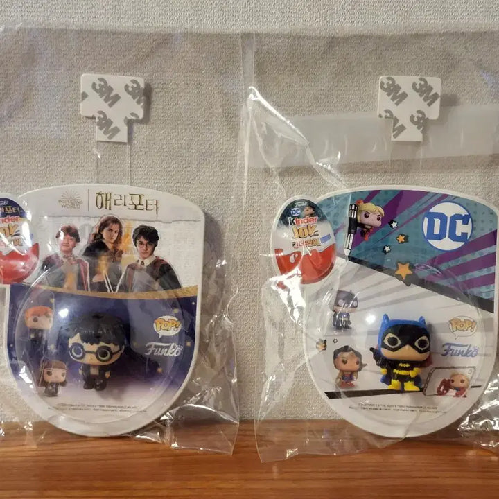 [BUNJANG] Kinder Joy Harry Potter Harry &amp; DC Batgirl Figure Toy Set / 킨더조이) 해리포터 해리 &amp; DC 배트걸 피규어 장난감