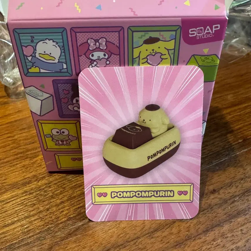 [BUNJANG] Tinyville Sanrio Pompompurin Keycap (Sealed) / (미개봉) 타이니빌 산리오 폼폼푸린 키캡