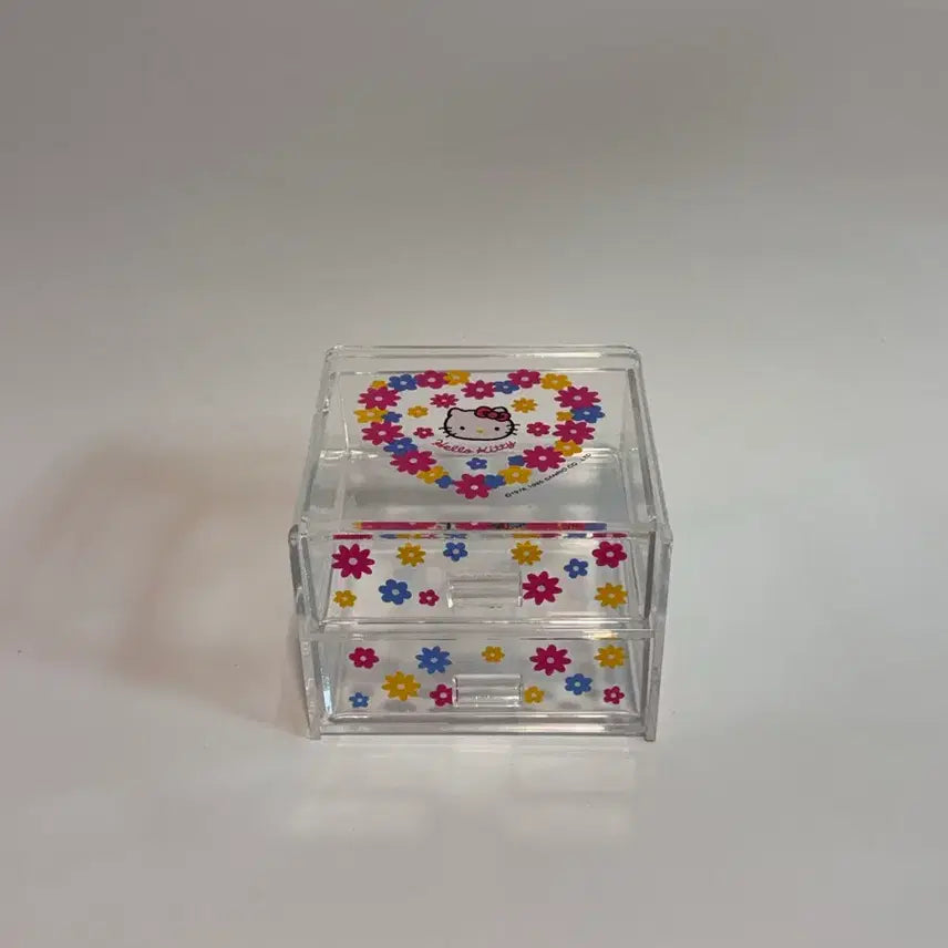 [BUNJANG] Vintage 1995 Kitty Clear Storage Box / 고전키티투명보관함