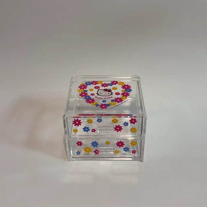 [BUNJANG] Vintage 1995 Kitty Clear Storage Box / 고전키티투명보관함