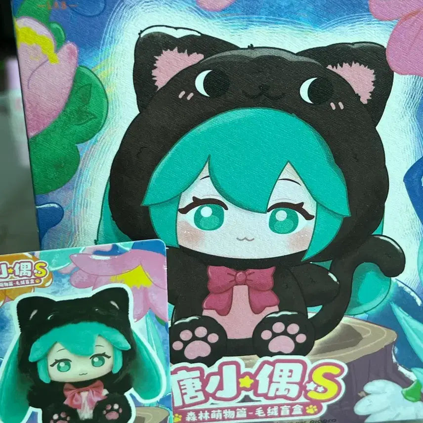[BUNJANG] Hatsune Miku Cat Plush Forest Series Random Figure / 하츠네미쿠 고양이 인형 숲속 시리즈 랜덤 피규어