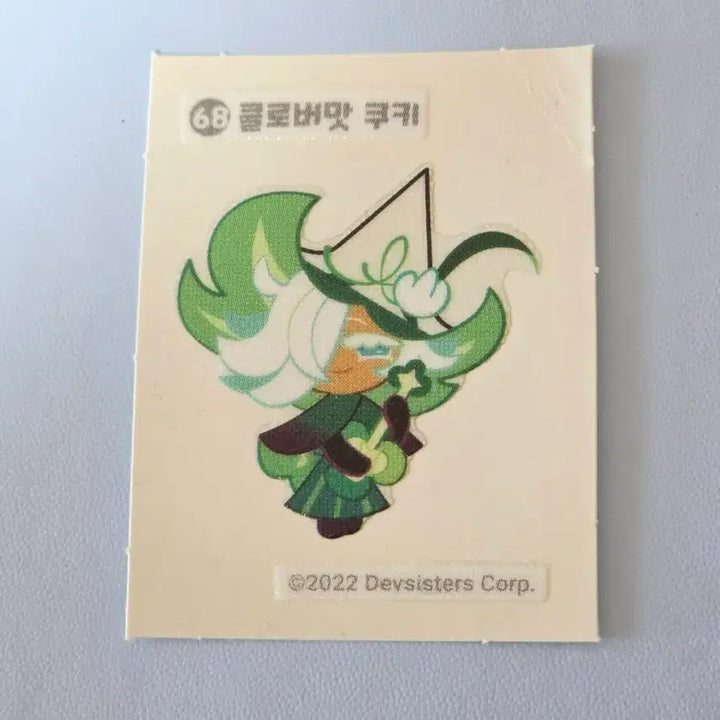 [BUNJANG] Cookierun Sticker Set (Clover Cookie, Black Raisin, Pancake) / 쿠키런 띠부씰 일괄(클로버맛 쿠키, 블랙레이즌, 팬케이크)