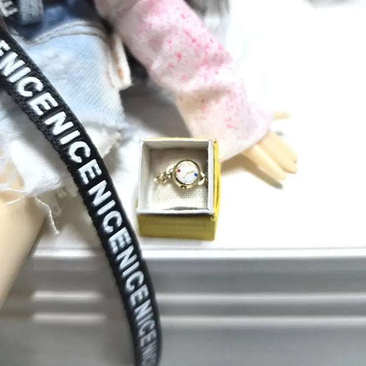 [BUNJANG] Gold Wristwatch for Obitsu 22 Doll / [골드] 리카, 오비츠22용 손목시계