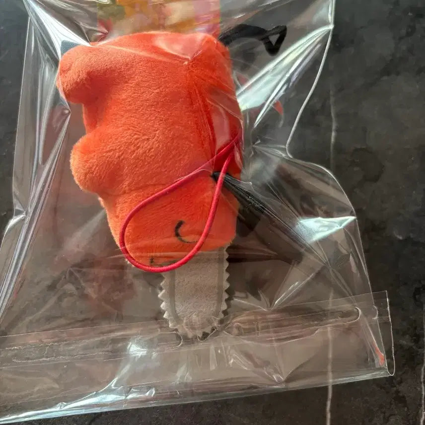 [BUNJANG] Chainsaw Man Pochita Plush Keychain / 체인소맨 포치타 인형 키링