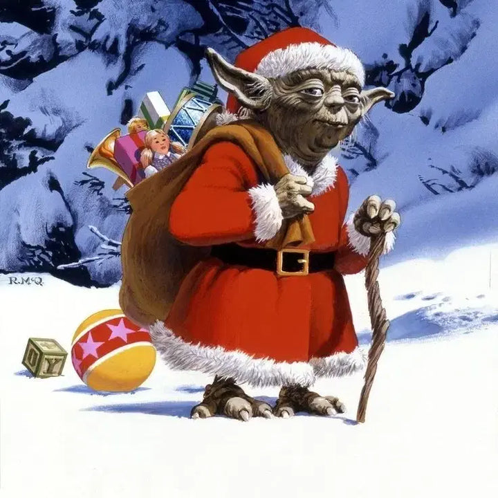 [BUNJANG] Sideshow Star Wars Yoda Holiday Special 1:6 Scale Figure / 핫토이 x 사이드쇼 스타워즈 요다 홀리데이 스페셜 1:6