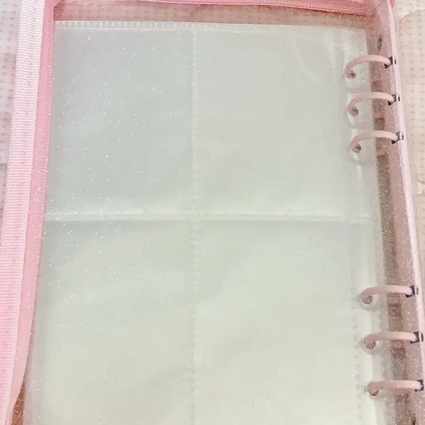 [BUNJANG] Fromable Glitter Binder Pink / 프롬아블 글리터 바인더 핑크