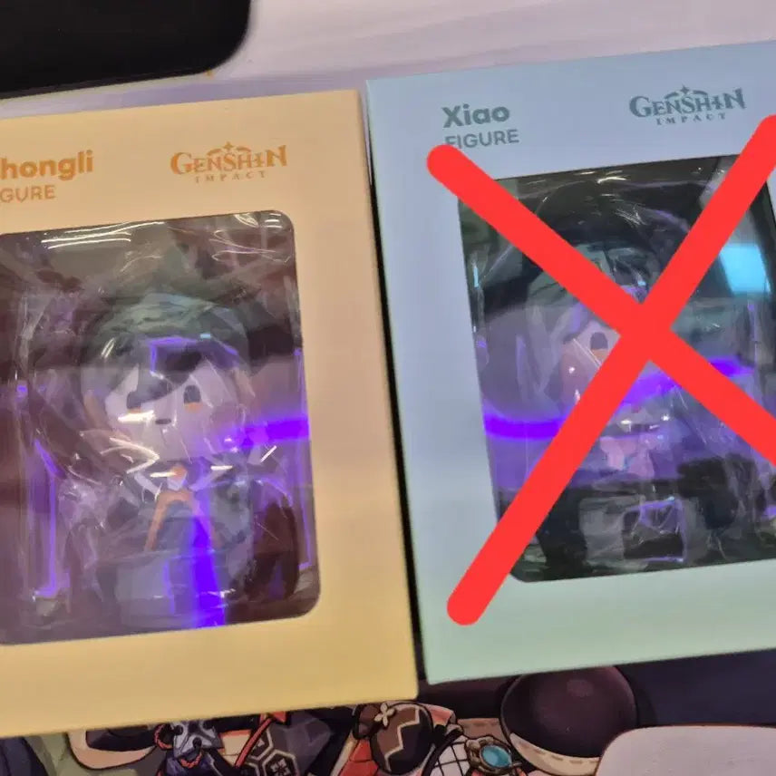 [BUNJANG] Genshin Impact MiniNi Mini Figure - Zhongli / 원신 미니니 미니 피규어(종려)