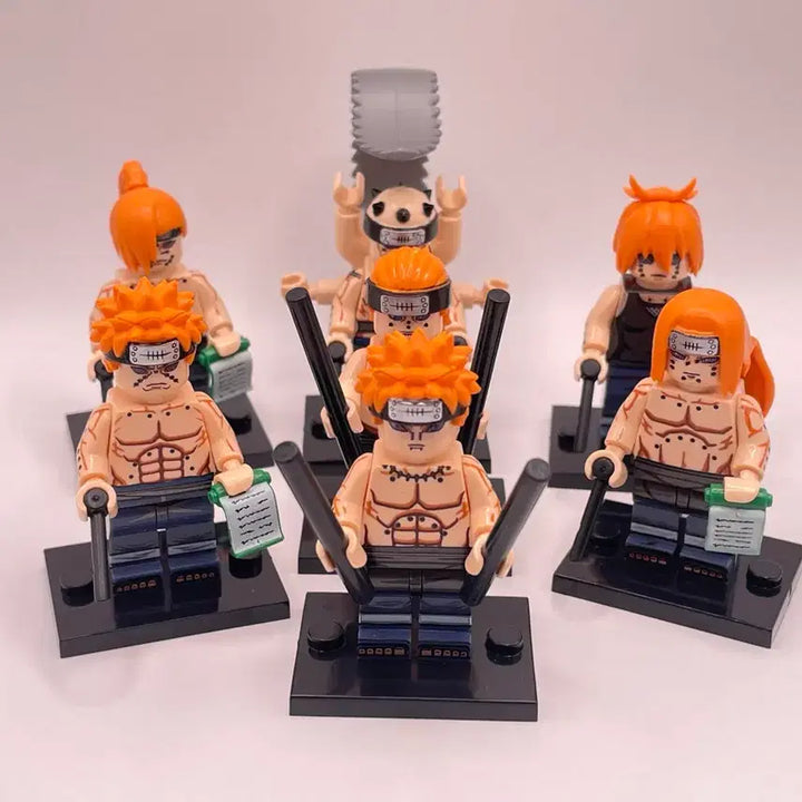 [BUNJANG] Naruto Six Paths Pain 7 Types Figure Set / 나루토 피규어 육도페인 7종