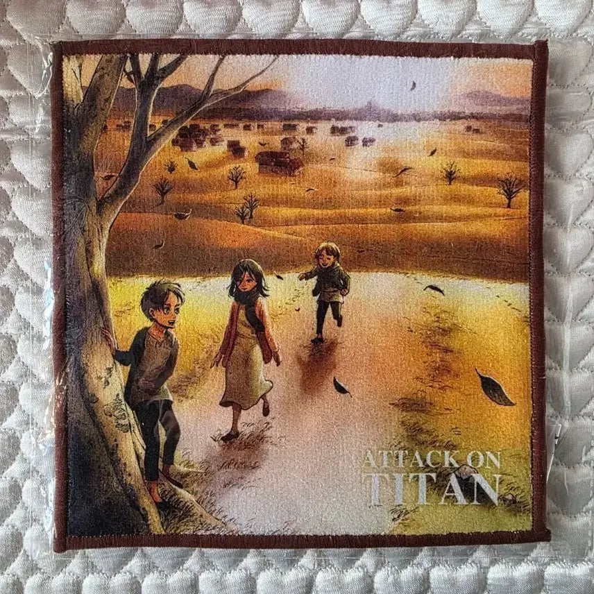 [BUNJANG] Attack on Titan Finale Commemorative Handkerchief / 진격의 거인 완결기념 손수건