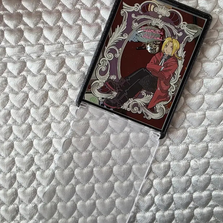 [BUNJANG] Fullmetal Alchemist Folding Mirror (Scratches on Back) / 강철의 연금술사 접이식 거울 (뒷면 기스)
