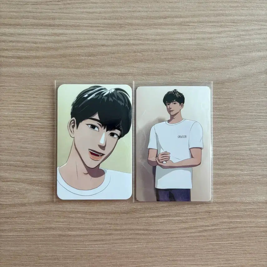 [BUNJANG] PLAVE SamWhy T-Shirt MD Photocard (Hamin) Bundle Set / 플레이브 삼왜 티셔츠 MD 포카(하민)