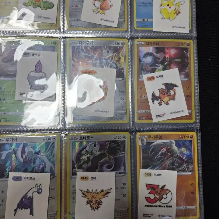 [BUNJANG] Pokemon 30th Anniversary Sticker Set / 30주년 띠부실