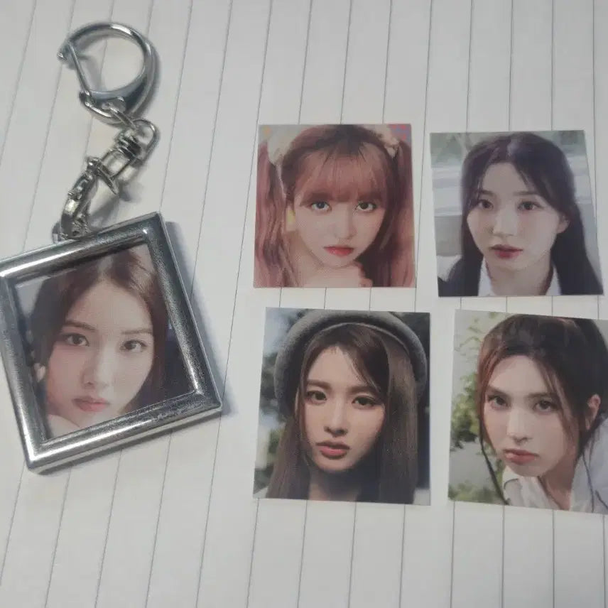 [BUNJANG] NMIXX Fanmeeting MD Photocard Keychain / 엔믹스 증명사진 팬콘서트 엠디 증명사진 포토 키링