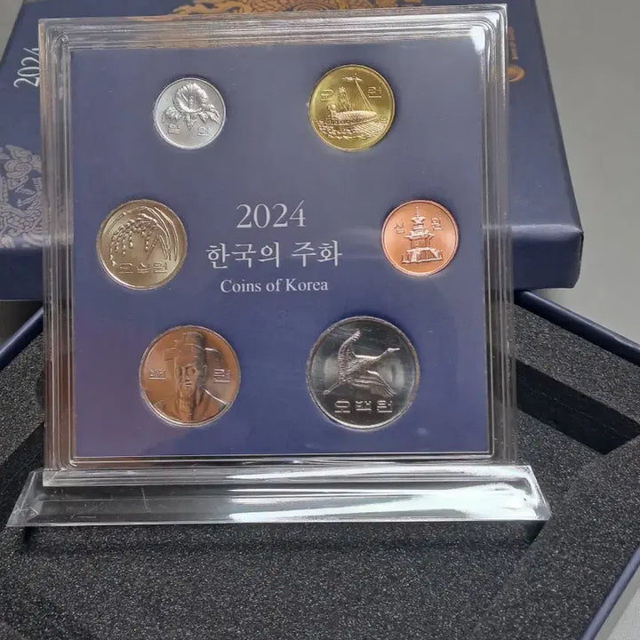 [BUNJANG] 2024 South Korea Uncirculated Coin Set / 2024년 한국의 주화 세트 미개봉