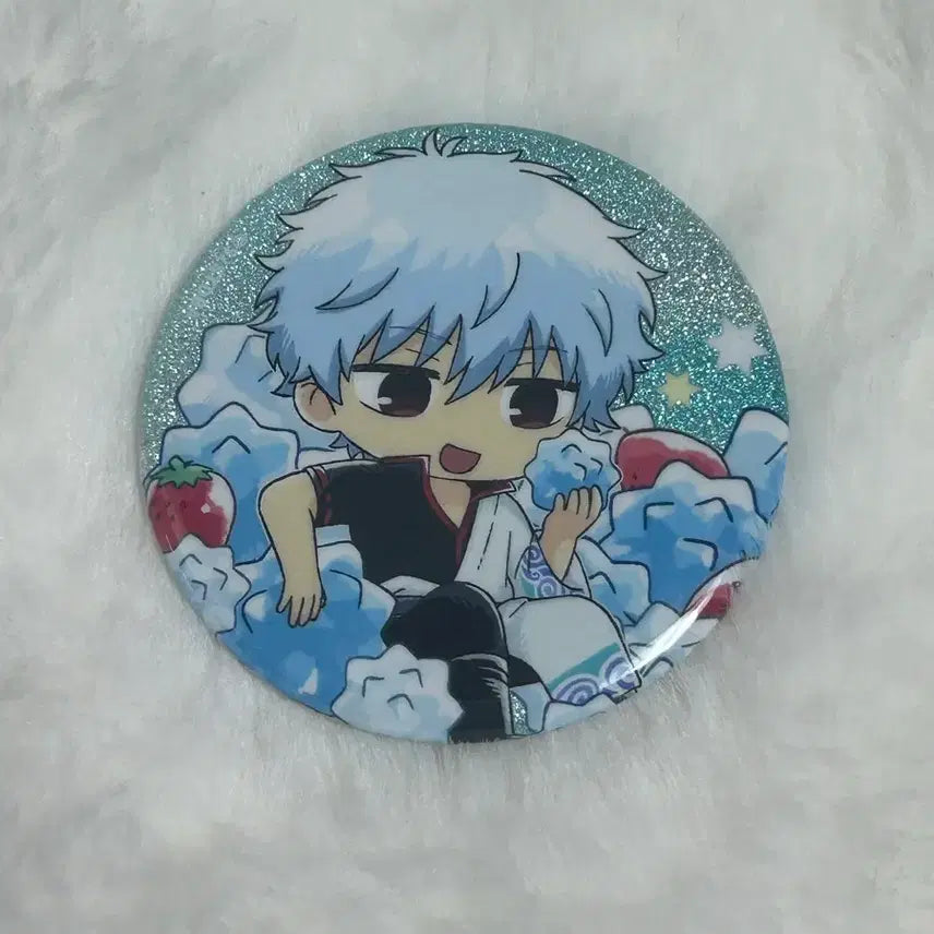 [BUNJANG] Gintama Sakata Gintoki Badge / 은혼 사카타 긴토키 뱃지