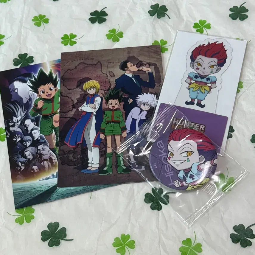[BUNJANG] Hunter x Hunter Hisoka Bundle Set / 헌터헌터 애니플러스 카페 히소카 일괄