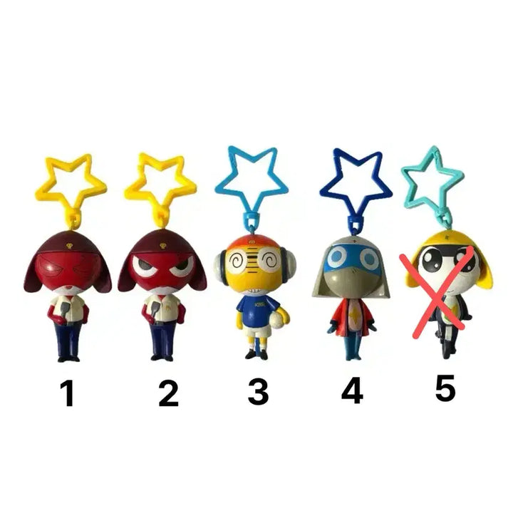 [BUNJANG] Keroro Happy Meal Figure Keychain / 케로로 해피밀 피규어 키링