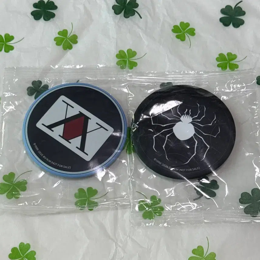 [BUNJANG] Hunter x Hunter Aniplus Cafe Exclusive Mirror Bundle Set / 헌터헌터 애니플러스 카페 특전 거울 일괄판매
