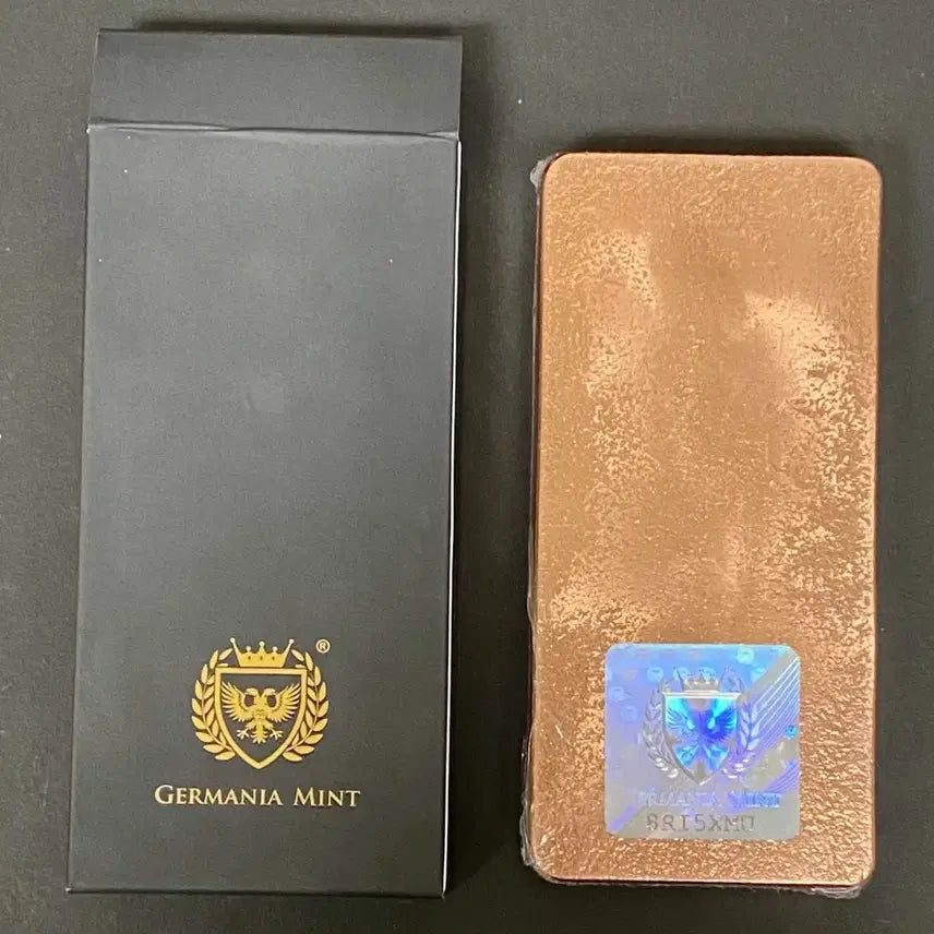 [BUNJANG] Germania Mint 1kg Copper Bar .9999 Fine / 독일 게르마니아 구리바 정품 1kg