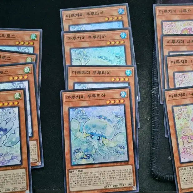 [BUNJANG] Yu-Gi-Oh! Maruchami Bundle Set (Fuwarous Super Rare &amp; More) / 유희왕 마루챠미 일괄 (후와로스 슈레 4장등)