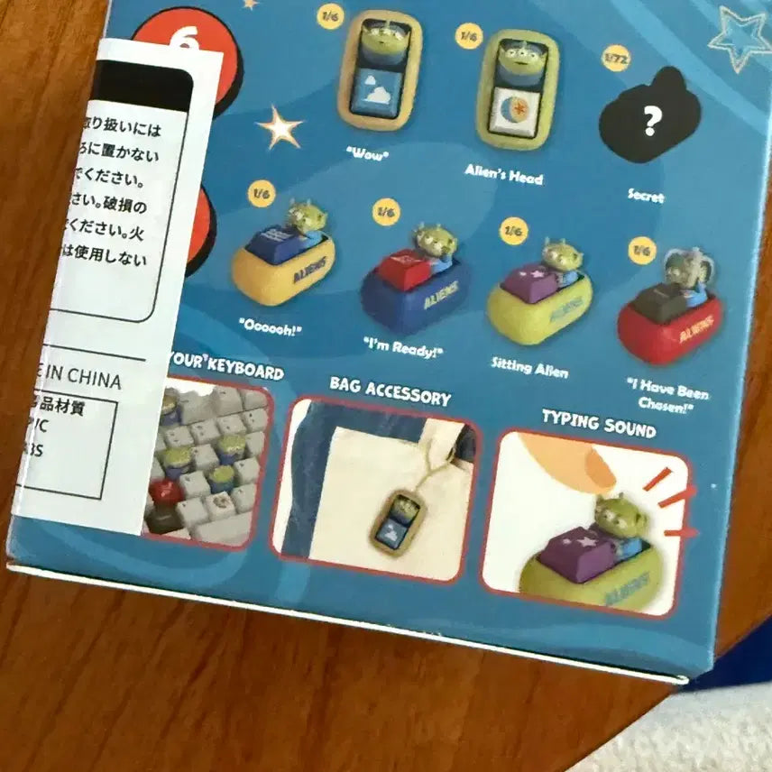 [BUNJANG] Soap Studio Toy Story Alien Keycap Set / 토이스토리 알린 키캡 세트 Soap Studio