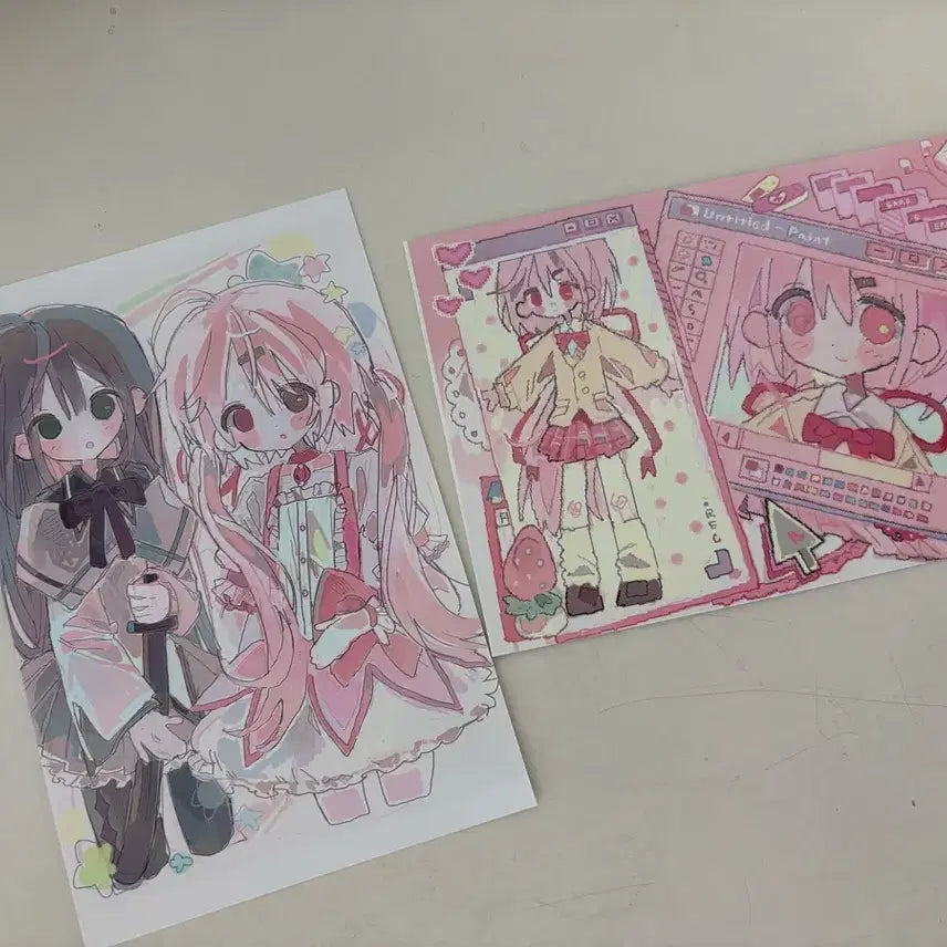 [BUNJANG] Madoka Magica Photo Box Postcard Bundle Set / 마마마 마도카 프박 엽서 일괄