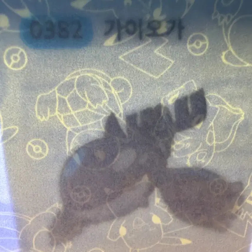 [BUNJANG] Pokemon Pouch Seal Groudon / 포켓몬띠부씰 가이오가