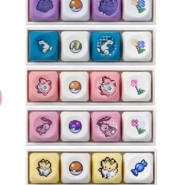 [BUNJANG] Tony Moly Mu Keycap Set / 뮤 키캡