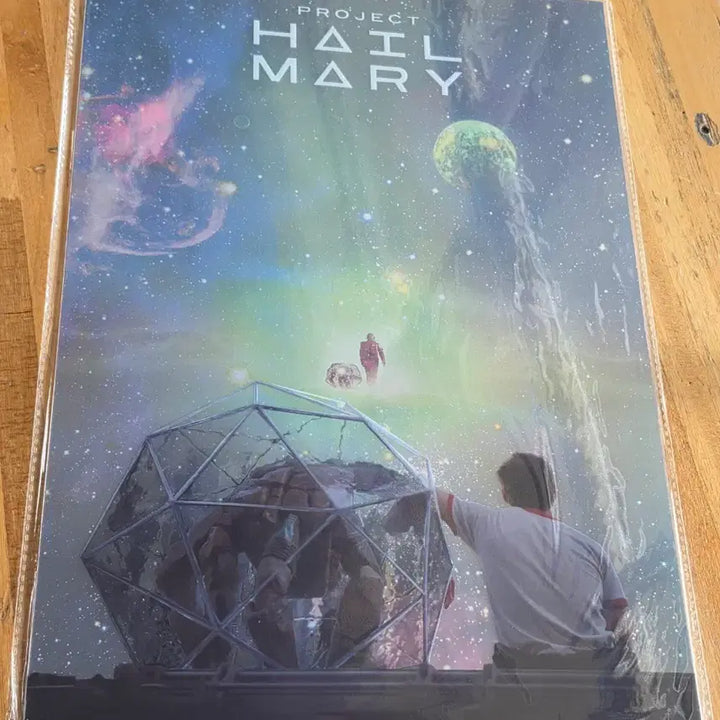 [BUNJANG] Project Hail Mary PET Poster (9th Week Encore Edition) / 프로젝트 헤일메리 pet 포스터 9주차 앵콜
