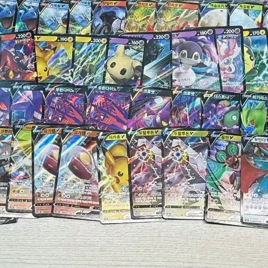 [BUNJANG] Pokemon Cards Bundle Set (100pcs) / 포켓몬카드 GX,EX,V,Vmax,PR,트레이너카드 대량100장 일괄처분