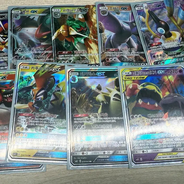 [BUNJANG] Pokemon Cards Bundle Set (100pcs) / 포켓몬카드 GX,EX,V,Vmax,PR,트레이너카드 대량100장 일괄처분
