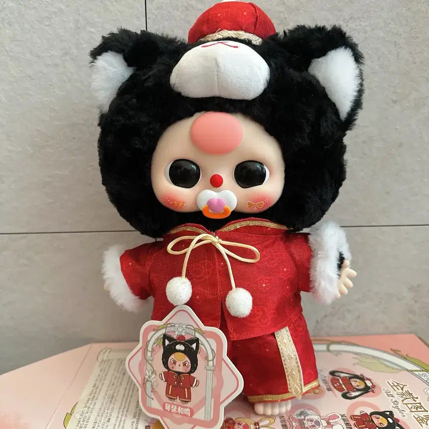 [BUNJANG] Bearbrick 400% Wedding Groom Black Cat / 베이비쓰리400% 웨딩 신랑 검은고양이