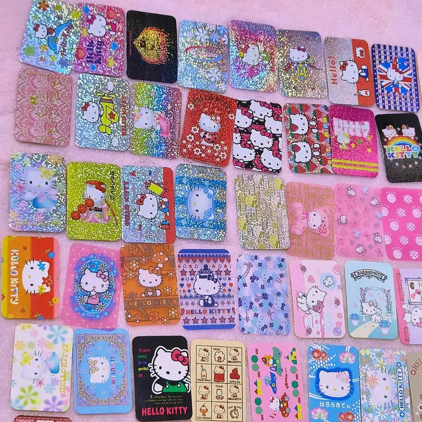 [BUNJANG] Classic Kitty Sticker Seal Pack Charmmy Kitty Kitty Strap Vintage / 고전 키티 스티커 씰팩 챠미키티 키티스트랩 킽스 오타쿠 키티