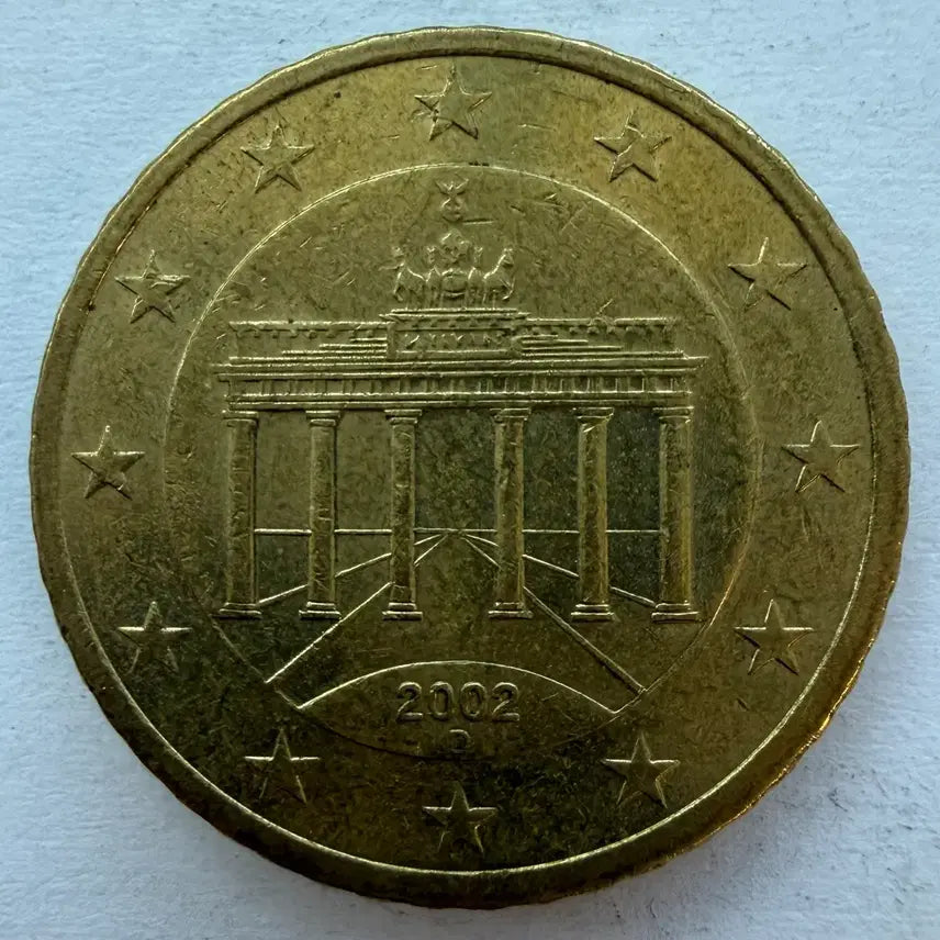 [BUNJANG] 2002 Germany 50 Euro Cent Coin / 2002년 독일 50유로센트 동전 S2964