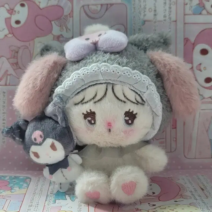 [BUNJANG] Miko Kuromi Doll / 미코 쿠로미 인형