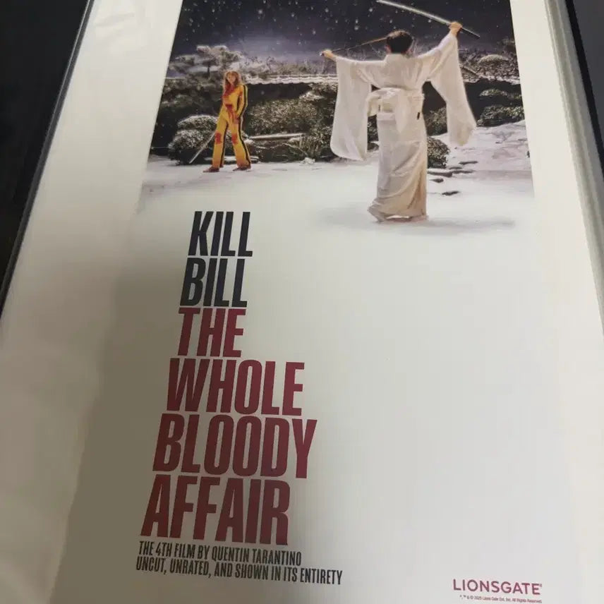 [BUNJANG] Kill Bill Mega OT Poster / 킬빌 메가 오티